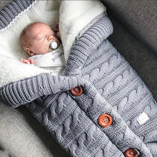 Load image into Gallery viewer, Warm Baby Sleeping Bag Footmuff Infant Button