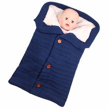 Load image into Gallery viewer, Warm Baby Sleeping Bag Footmuff Infant Button