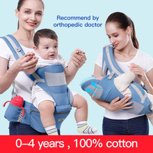 Load image into Gallery viewer, Cotton Baby Carrier Soft Seat Health Material